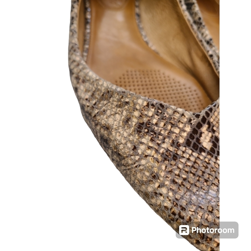 Corso Como Womens Gray Python Embossed Snake Prin… - image 5